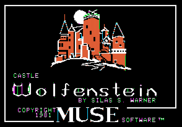 Castle Wolfenstein title screen